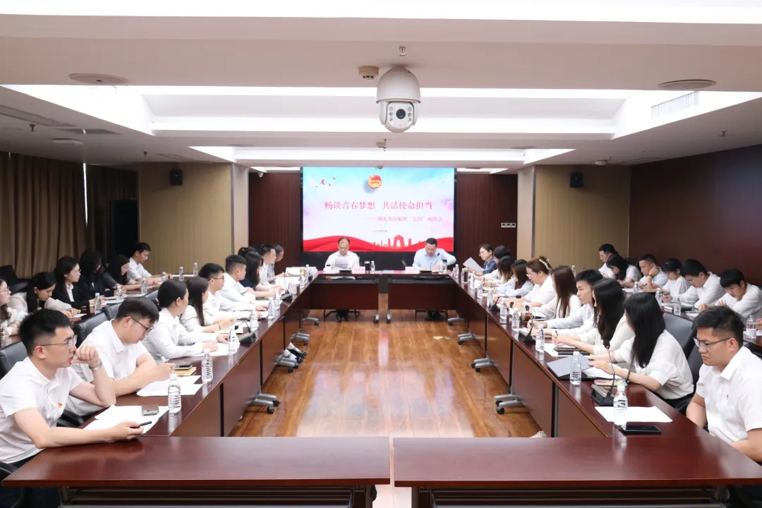 湖北乡投集团召开“五四”青年座谈会